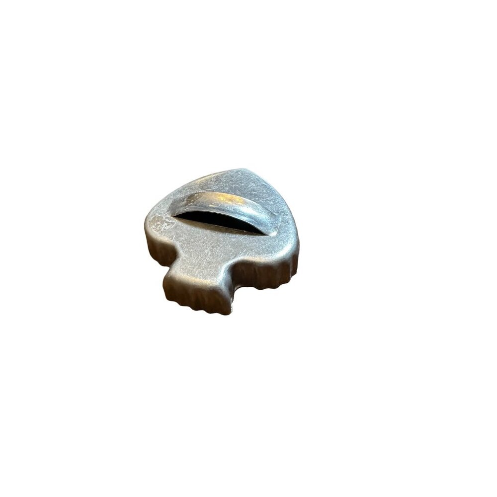 Cookie Cutter Vintage Spade Playing Card Crinkly/crenellated Edge Aluminum - Picture 4 of 5